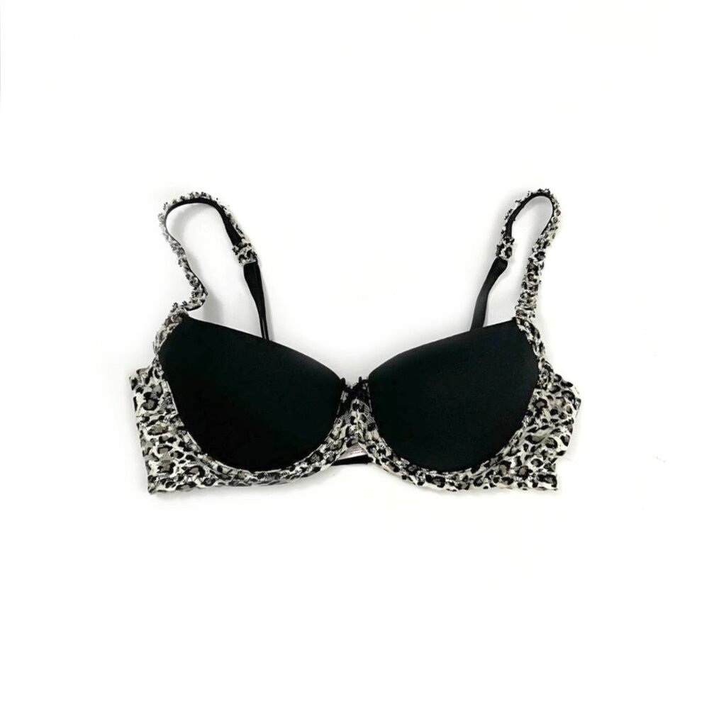 Candies | Leopard Print Embroider Lace Lined Unde… - image 2